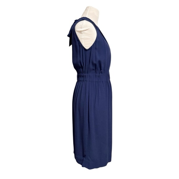 kate spade Carlie Crepe Tie-back Blouson
Dress size 4 in French Navy NWT! - Picture 10 of 14